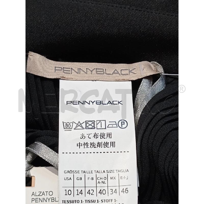 TRENCH DONNA PENNY BLACK NERO PLISSETTATO | Mercatino dell'Usato Moncalieri bengasi 5