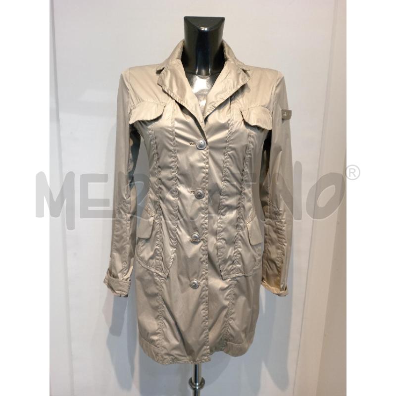 TRENCH DONNA PEUTERY BEIGE LUCIDO  | Mercatino dell'Usato Moncalieri bengasi 1