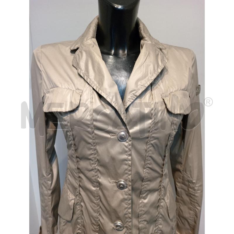 TRENCH DONNA PEUTERY BEIGE LUCIDO  | Mercatino dell'Usato Moncalieri bengasi 3