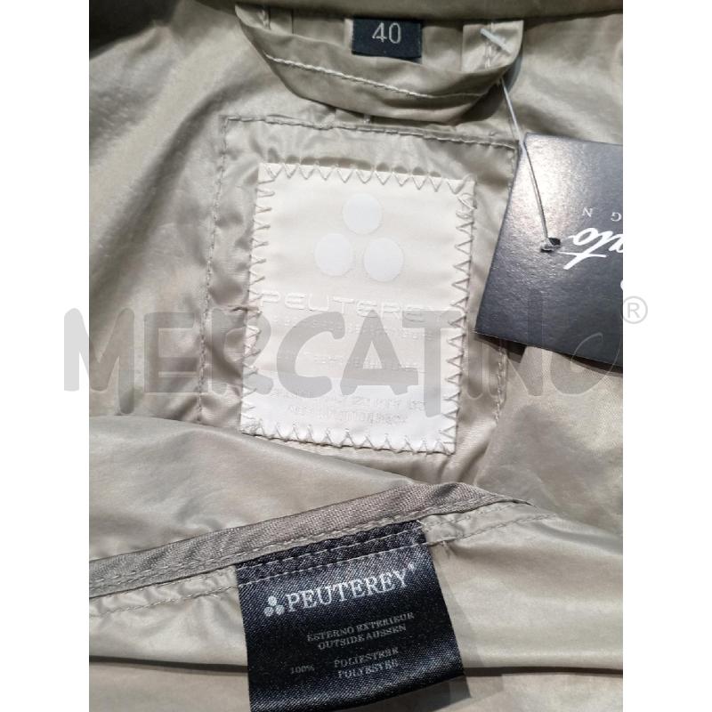 TRENCH DONNA PEUTERY BEIGE LUCIDO  | Mercatino dell'Usato Moncalieri bengasi 5