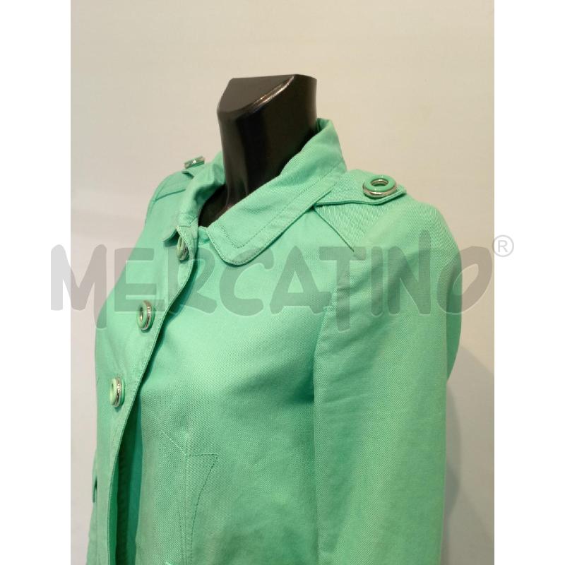 TRENCH DONNA SARA JARMAN VERDE | Mercatino dell'Usato Moncalieri bengasi 4
