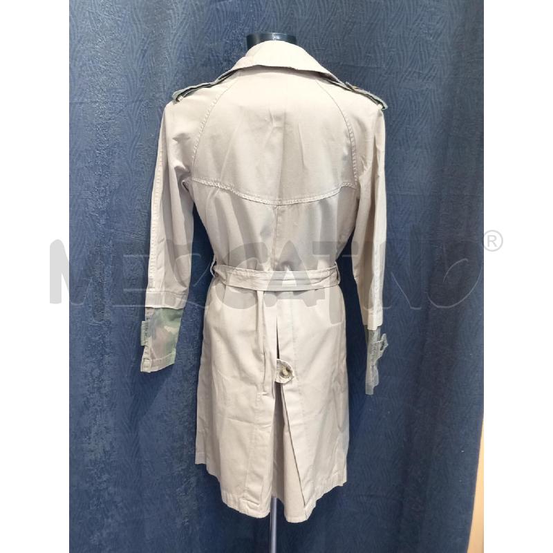 TRENCH DONNA VICOLO BEIGE INSERTI MIMETICI | Mercatino dell'Usato Moncalieri bengasi 2