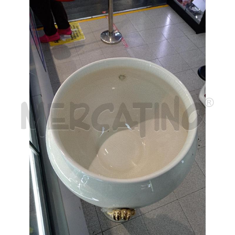 TRESPOLO  CERAMICA CPITELLO CON VASO | Mercatino dell'Usato Moncalieri bengasi 4