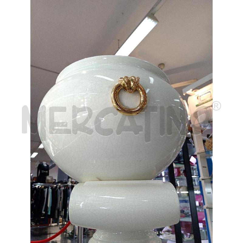 TRESPOLO  CERAMICA CPITELLO CON VASO | Mercatino dell'Usato Moncalieri bengasi 5