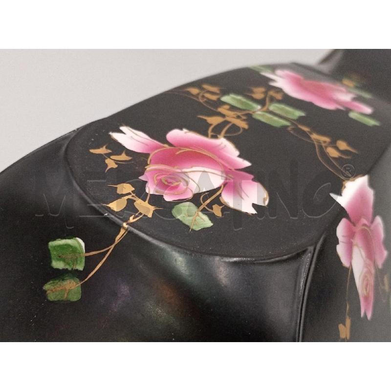 TRITTICO CAMINO VASI CERAMICA EXETER CON INCOLLATURA TEMA FIORI | Mercatino dell'Usato Moncalieri bengasi 4