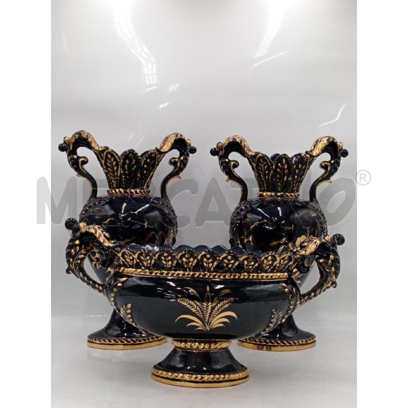 TRITTICO CERAMICA BLU ITALIA  | Mercatino dell'Usato Moncalieri bengasi 1