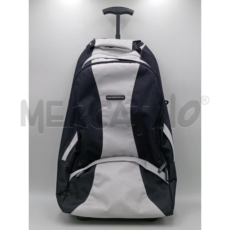 TROLLEY BENETTON NERO GRIGIO | Mercatino dell'Usato Moncalieri bengasi 1