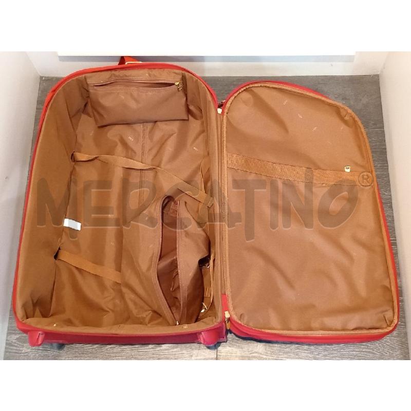 TROLLEY BRIC'S ROSSO MEDIO H68 X L45 P25 CON PORTA ABITI  | Mercatino dell'Usato Moncalieri bengasi 4