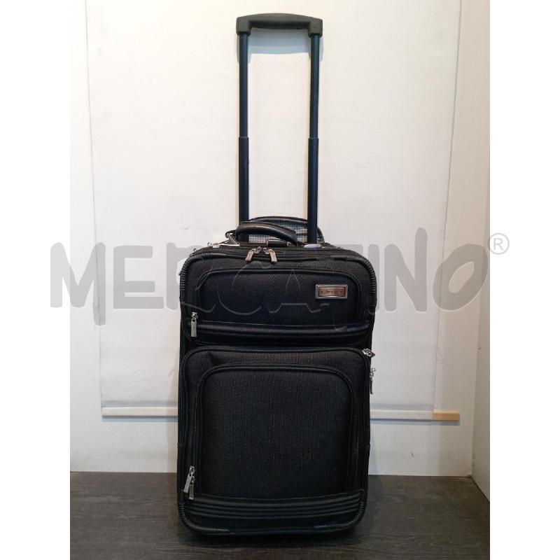 TROLLEY OLIVET NERO TESSUTO MEDIO  | Mercatino dell'Usato Moncalieri bengasi 1