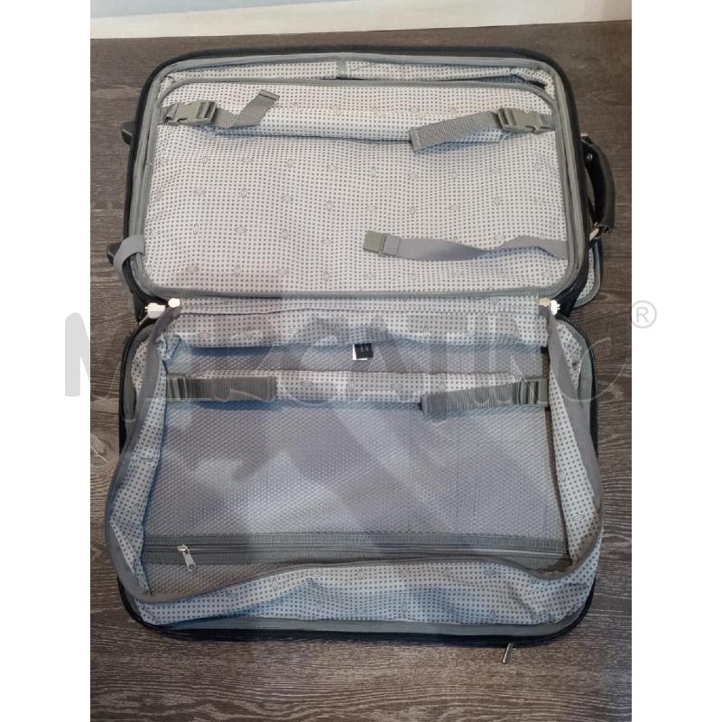 TROLLEY OLIVET NERO TESSUTO MEDIO  | Mercatino dell'Usato Moncalieri bengasi 5