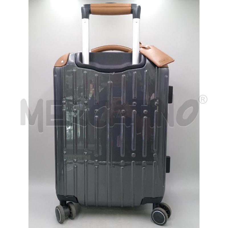 TROLLEY TRUSSARDI GRIGIO SCURO  CON COPERTURA  | Mercatino dell'Usato Moncalieri bengasi 2