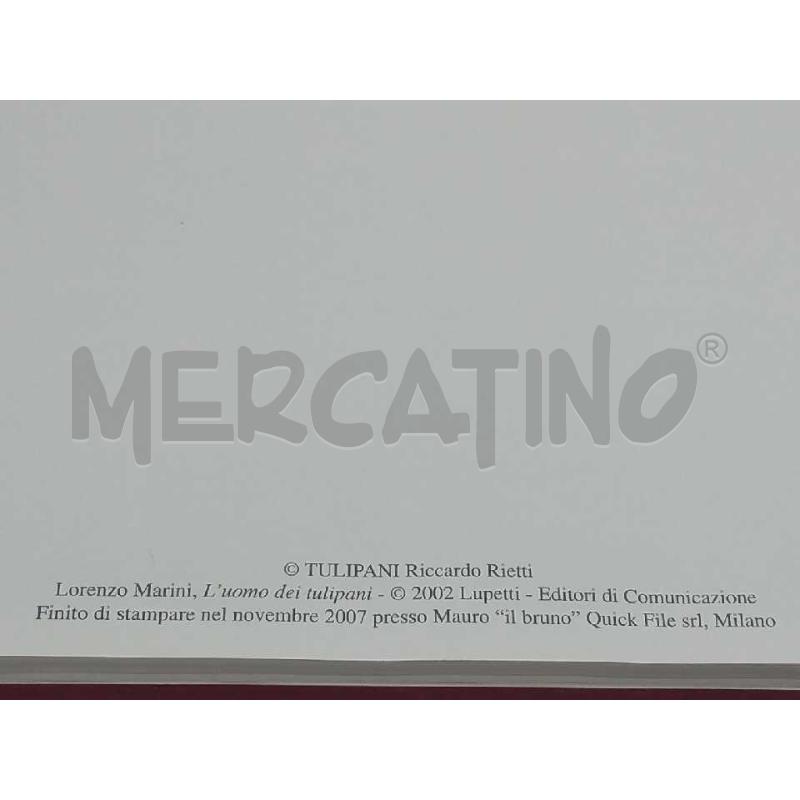 TULIPANI RICCARDO RIETTI EDITORI DI COMUNICAZIONE 2007 | Mercatino dell'Usato Moncalieri bengasi 4