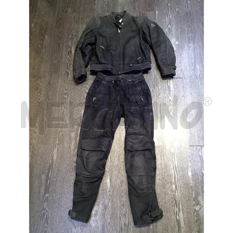 TUTA DONNA MOTO BMW NERA IDROREPPELLENTE GIACCA TG 42 PANTALONE TG38 | Mercatino dell'Usato Moncalieri bengasi 1