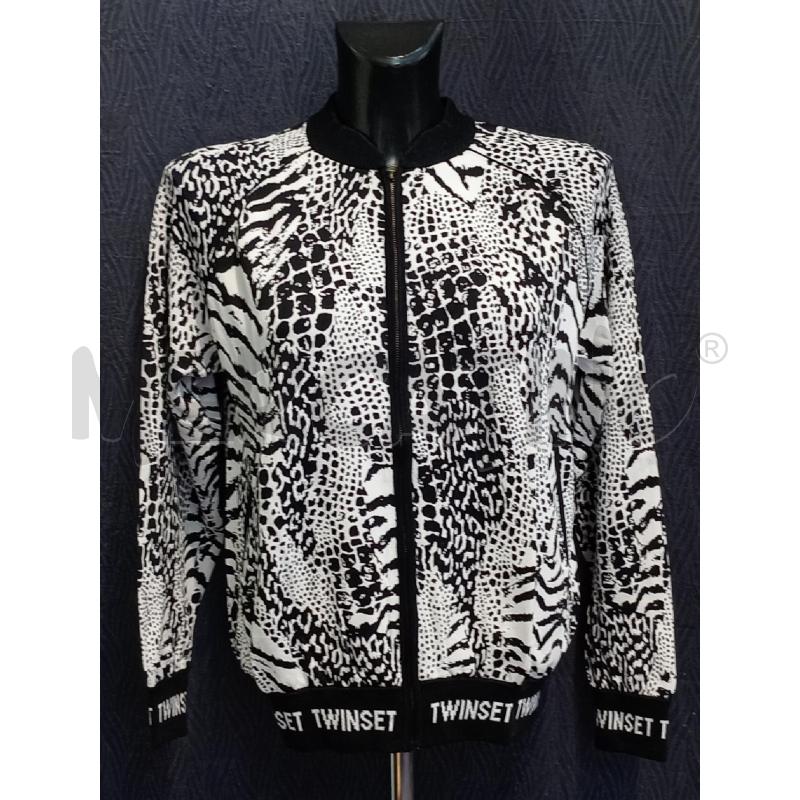 TUTA DONNA TWIN SET BIANCO NERA | Mercatino dell'Usato Moncalieri bengasi 2