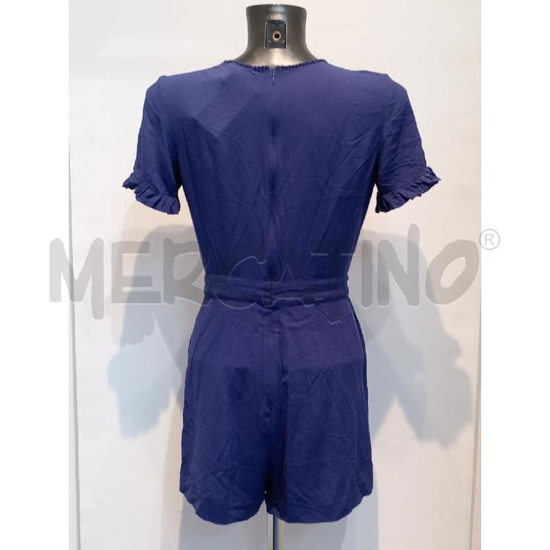 TUTA DONNA TWIN SET BLU SCOLLO CON BRILLANTINI BLU | Mercatino dell'Usato Moncalieri bengasi 2