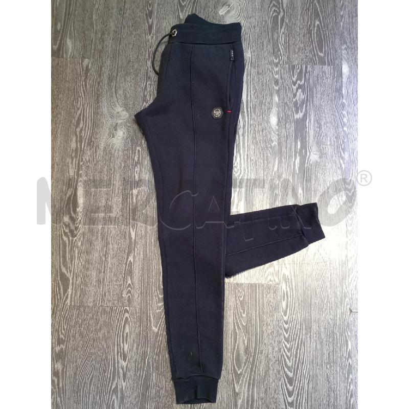 TUTA UOMO PANTALONE PHILIPP PLEIN NERA   | Mercatino dell'Usato Moncalieri bengasi 3