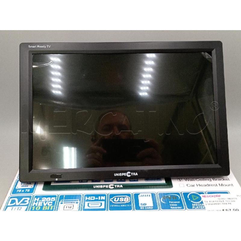 TV  PORTATILE 12V/220V UNISPERCTRA PER CAMPER AUTO ECC... | Mercatino dell'Usato Moncalieri bengasi 1