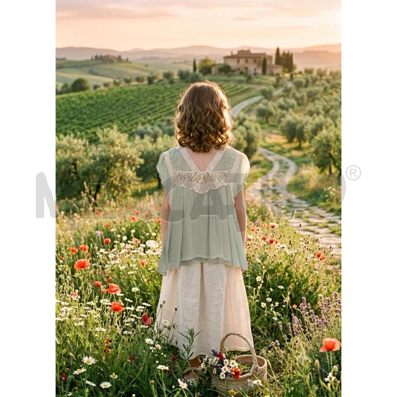 TWIN SET BAMBINO TWIN SET VERDE ACQUA CON CANOTTA | Mercatino dell'Usato Moncalieri bengasi 2