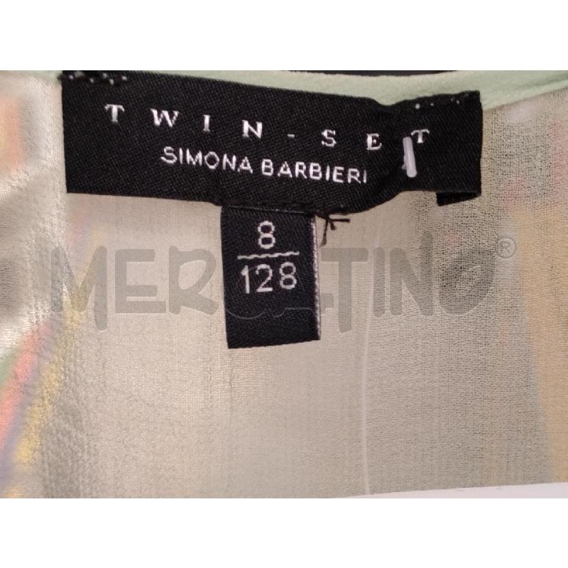 TWIN SET BAMBINO TWIN SET VERDE ACQUA CON CANOTTA | Mercatino dell'Usato Moncalieri bengasi 3