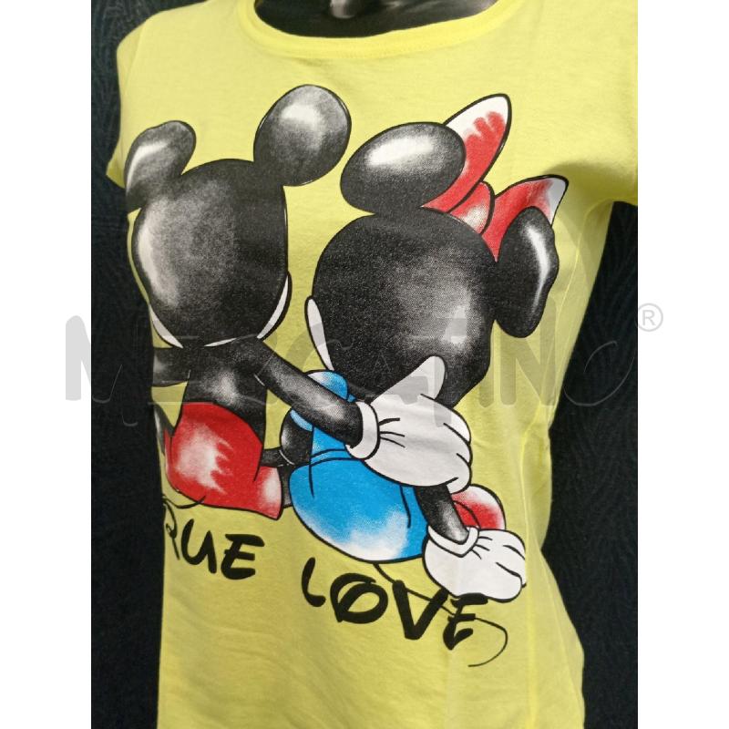 T SHIRT DONNA DISNEY GIALLA MINNI E TOPOLINO | Mercatino dell'Usato Moncalieri bengasi 4