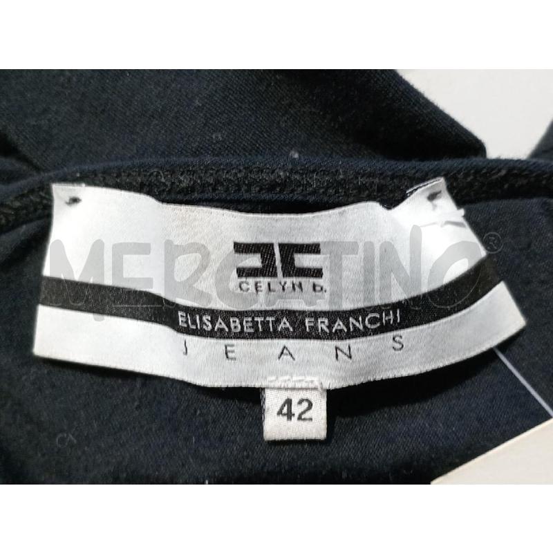 T SHIRT DONNA ELISABETTA FRANCHI NERA SEX  | Mercatino dell'Usato Moncalieri bengasi 5