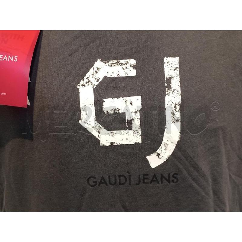 T SHIRT DONNA GAUDI JEANS VERDE LOGO BIANCO  | Mercatino dell'Usato Moncalieri bengasi 4