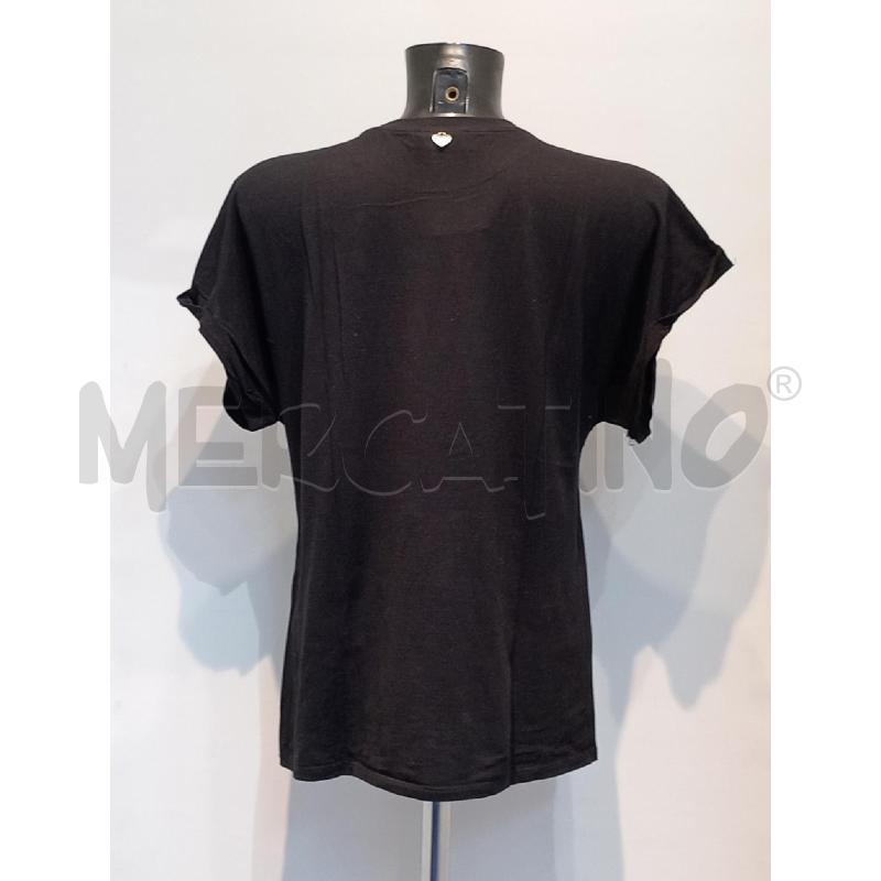 T SHIRT DONNA TWINSET NERA CON STELLA STRASS  | Mercatino dell'Usato Moncalieri bengasi 2