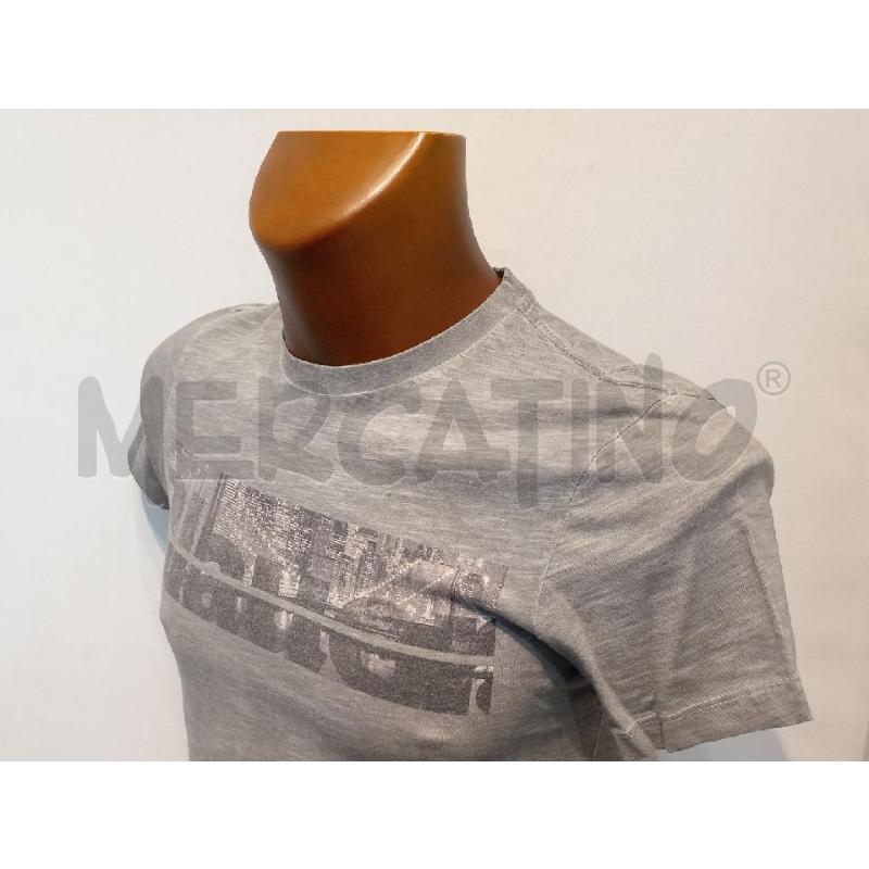 T SHIRT UOMO BLAUER GRIGIA LOGATA  | Mercatino dell'Usato Moncalieri bengasi 3