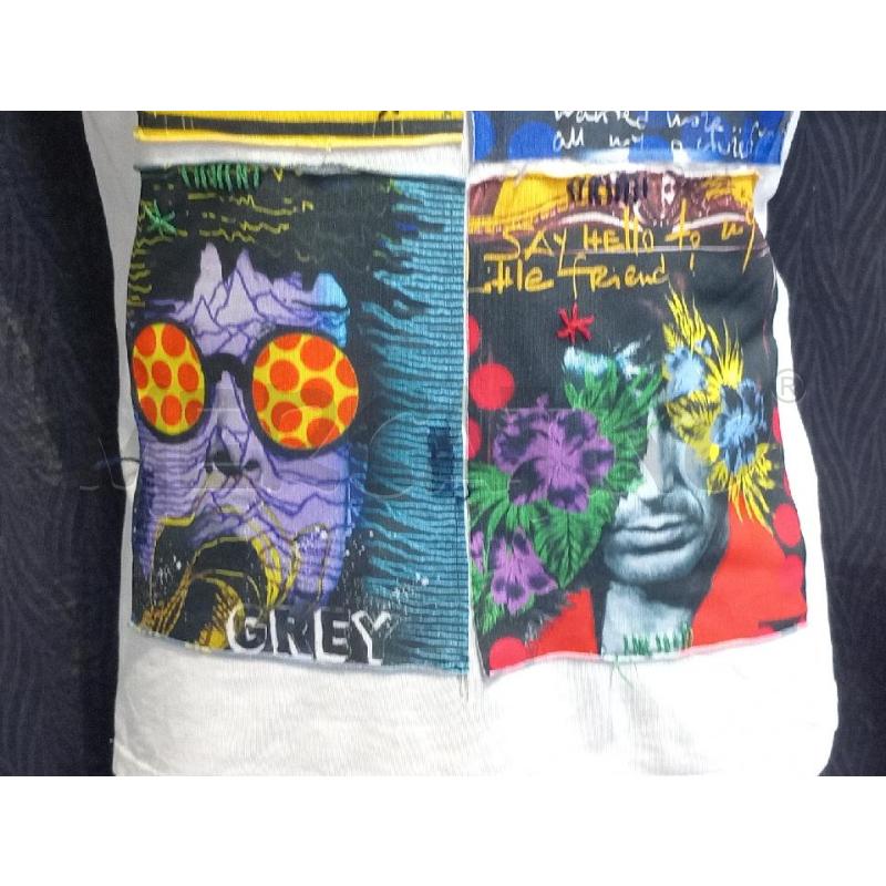 T SHIRT UOMO DANIELE ALESSANDRINI BIANCA CON 4 FOTOSTAMPA | Mercatino dell'Usato Moncalieri bengasi 4
