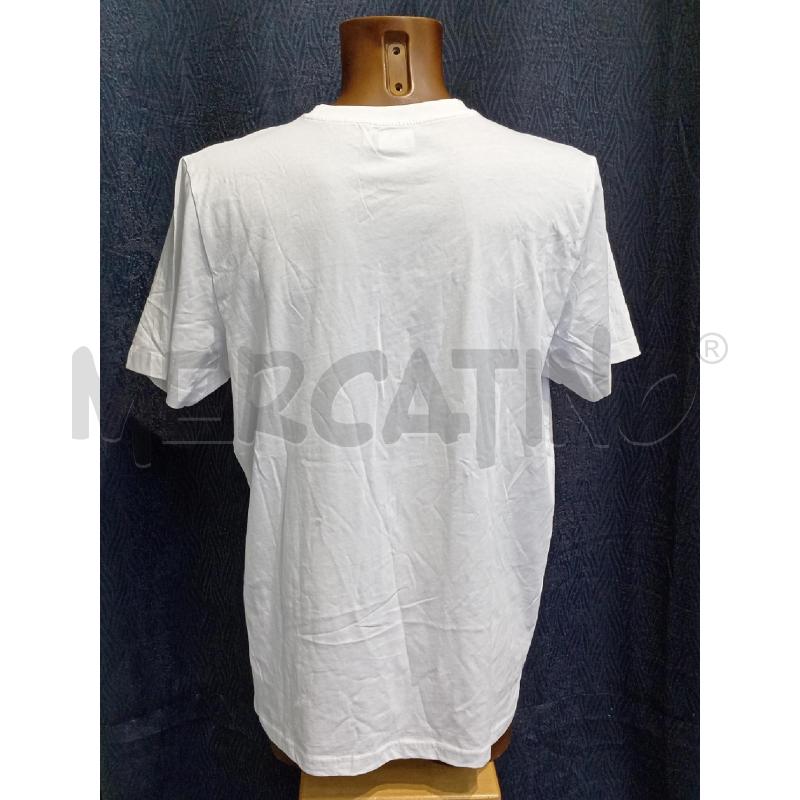 T SHIRT UOMO KAPPA BIANCA  | Mercatino dell'Usato Moncalieri bengasi 2