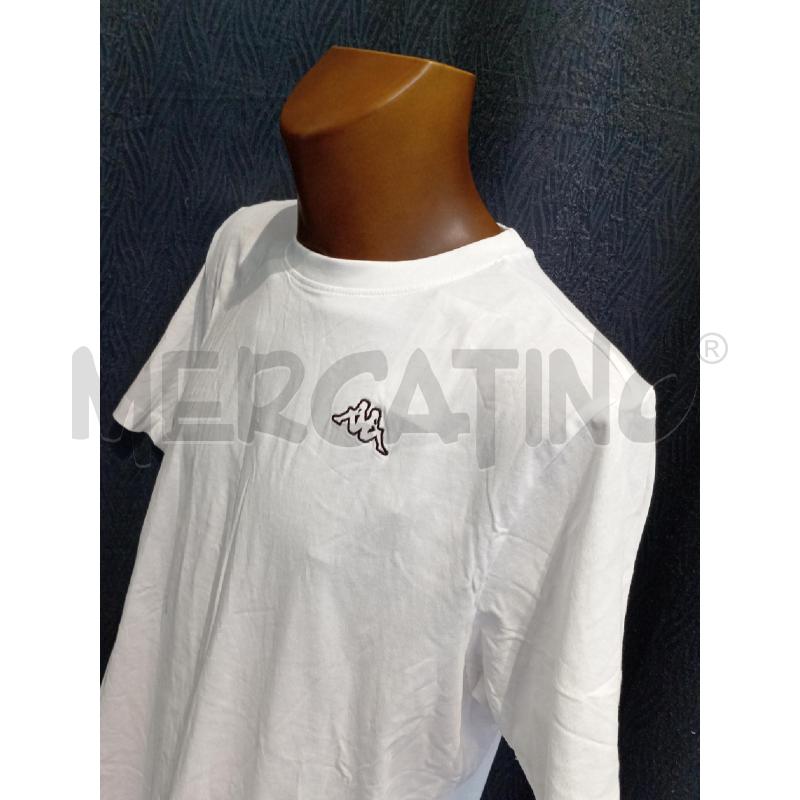 T SHIRT UOMO KAPPA BIANCA  | Mercatino dell'Usato Moncalieri bengasi 3
