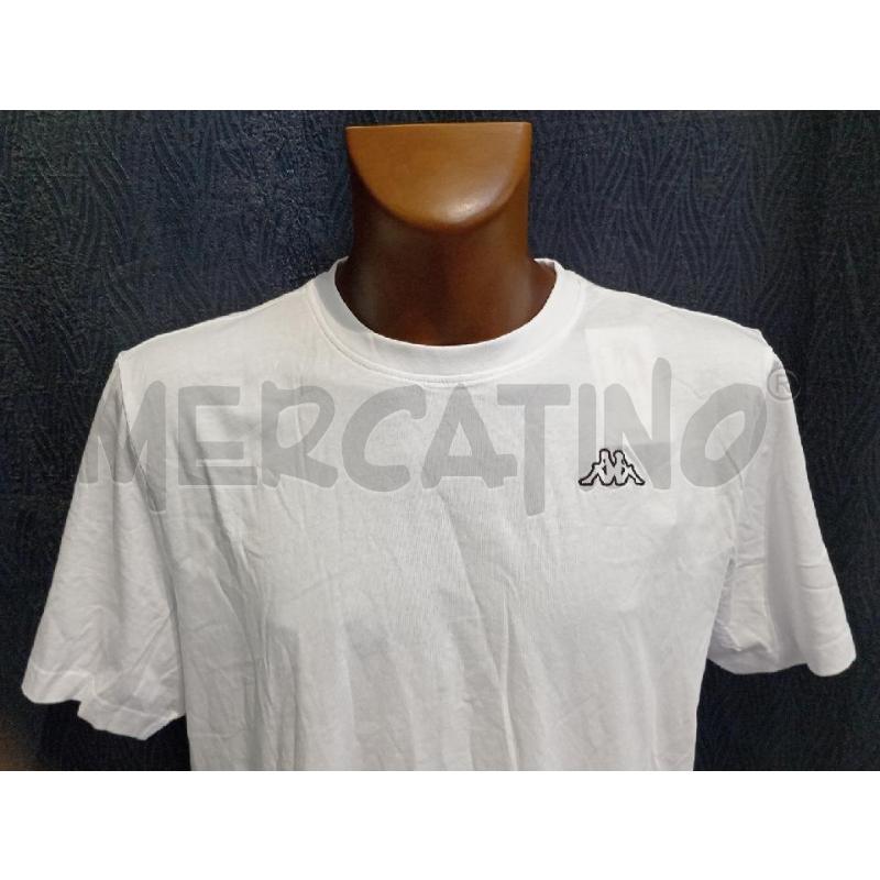 T SHIRT UOMO KAPPA BIANCA  | Mercatino dell'Usato Moncalieri bengasi 4