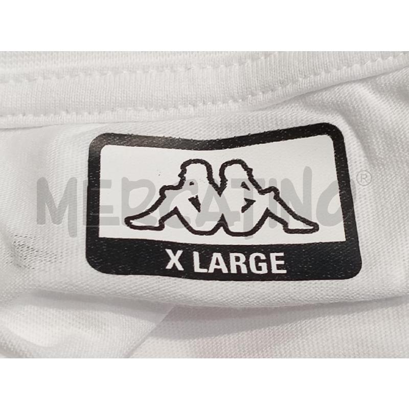 T SHIRT UOMO KAPPA BIANCA  | Mercatino dell'Usato Moncalieri bengasi 5