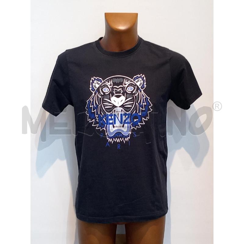 T SHIRT UOMO KENZO BLU SCURO LOGATA  | Mercatino dell'Usato Moncalieri bengasi 1