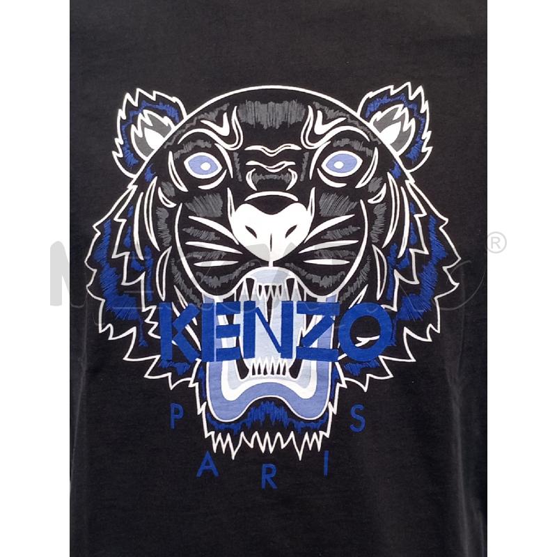 T SHIRT UOMO KENZO BLU SCURO LOGATA  | Mercatino dell'Usato Moncalieri bengasi 4
