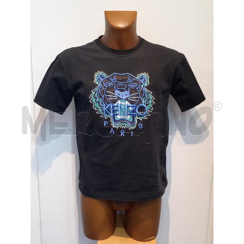 T SHIRT UOMO KENZO NERA LOGO BLU  | Mercatino dell'Usato Moncalieri bengasi 1