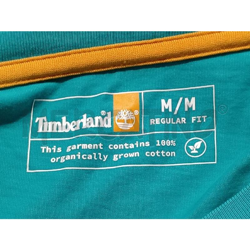 T SHIRT UOMO TIMBERLAND VERDE LOGO ROSA | Mercatino dell'Usato Moncalieri bengasi 5