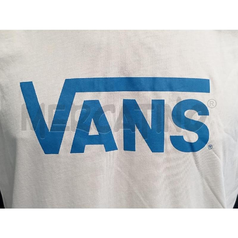 T SHIRT UOMO VANS BEIGE LOGO BLU  | Mercatino dell'Usato Moncalieri bengasi 4