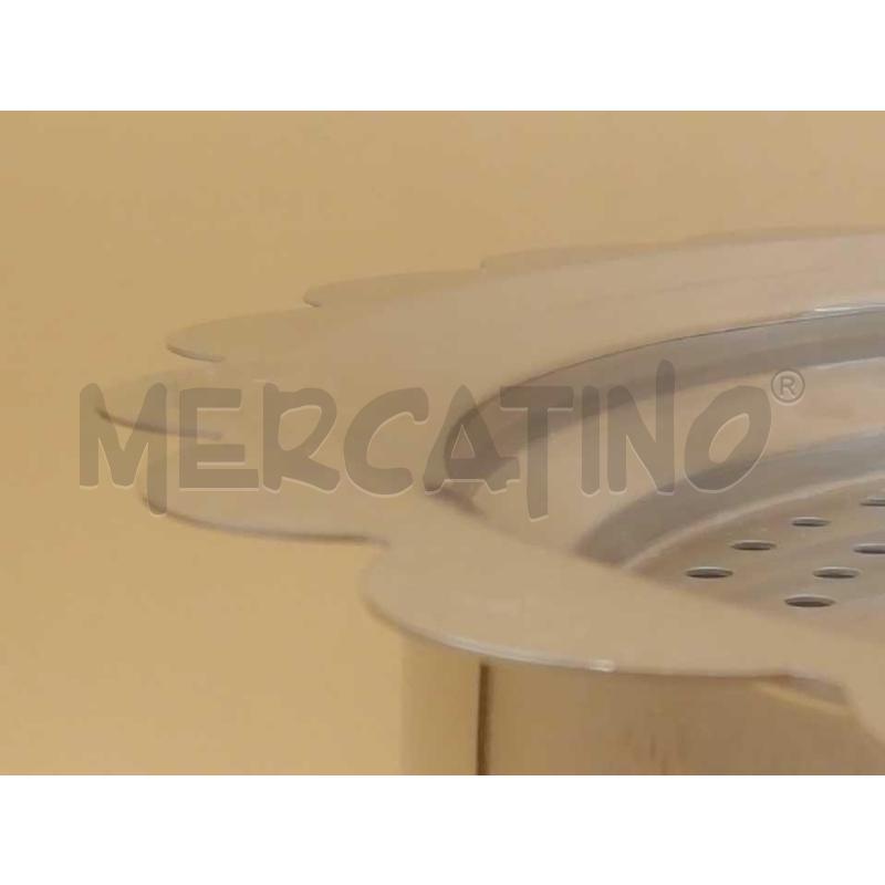 VAPORIERA METALLO INOX DESIGN ALESSI C/COPERCHIO | Mercatino dell'Usato Moncalieri bengasi 3