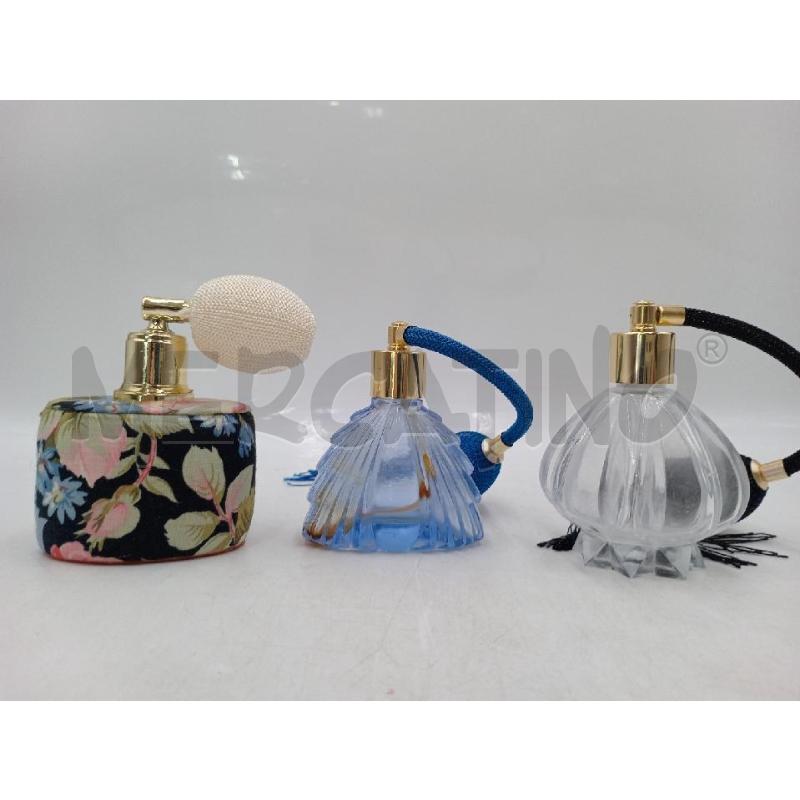 VAPORIZZATORI VINTAGE BASE VETRO MOLATA FORME DIVERSE  | Mercatino dell'Usato Moncalieri bengasi 5