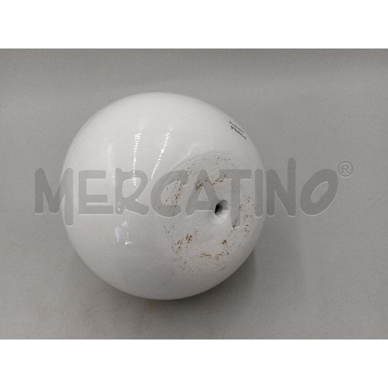 VASETTO CERAMICA BIANCA PAPALLA PHILCO SFERICO  | Mercatino dell'Usato Moncalieri bengasi 4