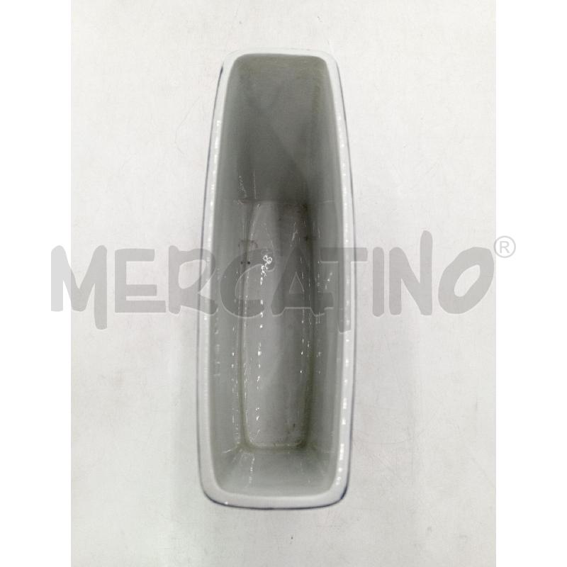 VASETTO CERAMICA DENMARK DECORO FIORI FORMA RETTANGOLARE  | Mercatino dell'Usato Moncalieri bengasi 5