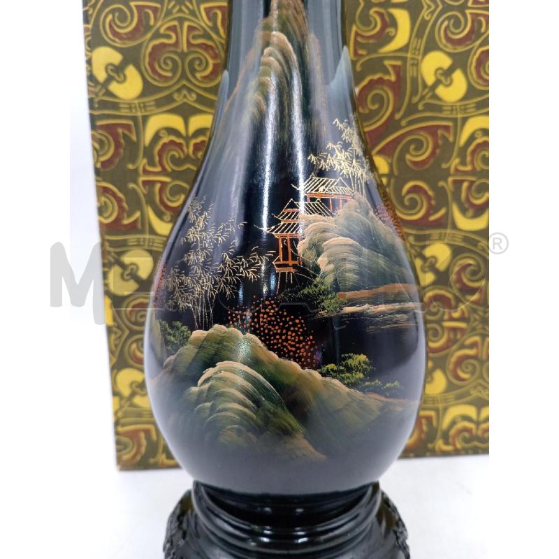 VASI COPPIA LACCA CINA FUJIAN LACQUER WARES C/SCATOLA | Mercatino dell'Usato Moncalieri bengasi 2