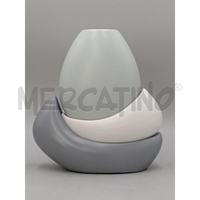 VASO CERAMICA ARREDAMENTO COLORI FREDDI  | Mercatino dell'Usato Moncalieri bengasi 1