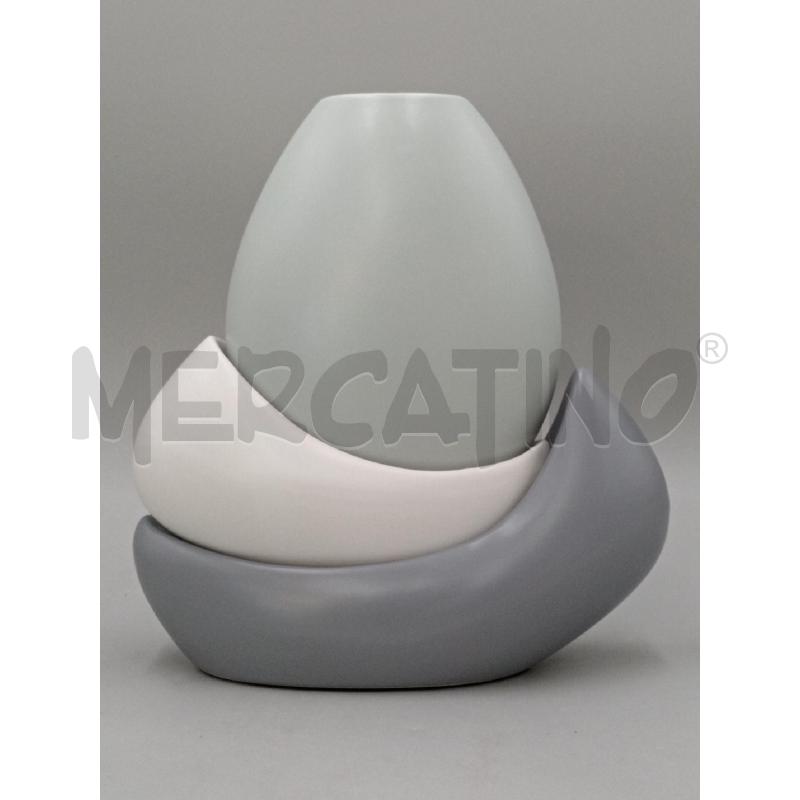 VASO CERAMICA ARREDAMENTO COLORI FREDDI  | Mercatino dell'Usato Moncalieri bengasi 3