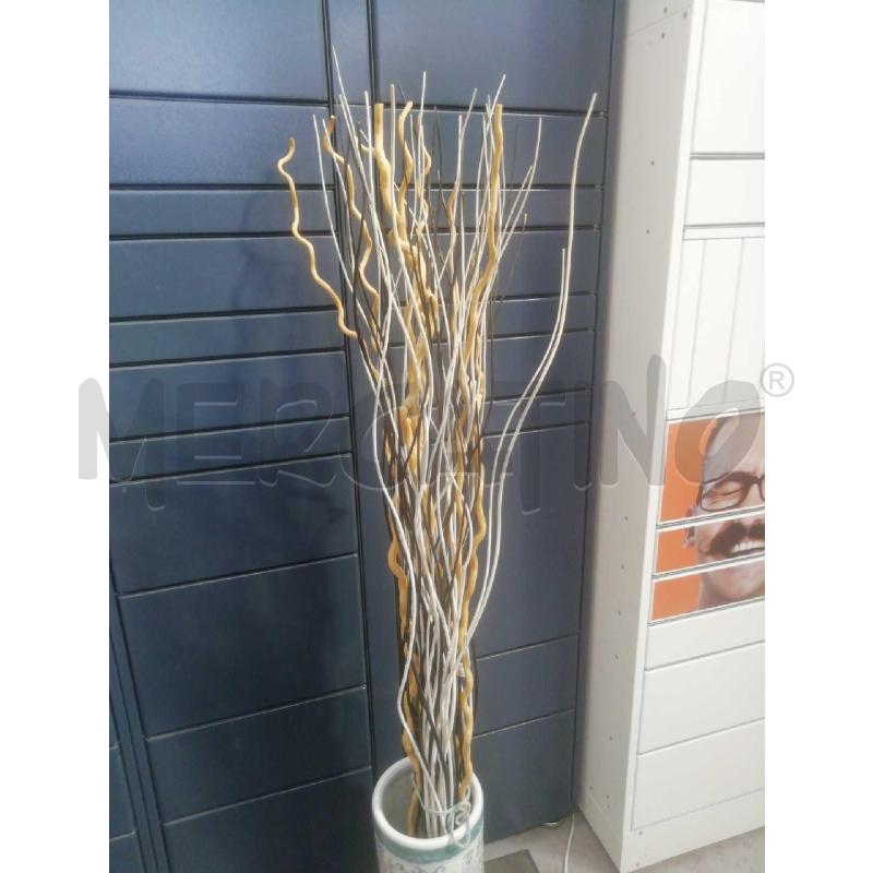 VASO CERAMICA CINA CON MAZZO RAMI SECCHI | Mercatino dell'Usato Moncalieri bengasi 2