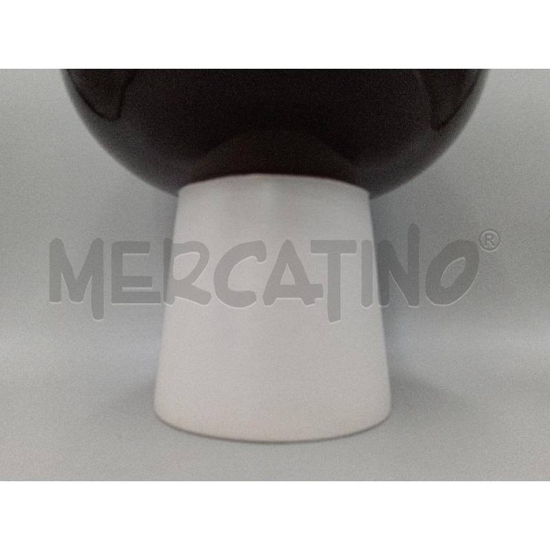 VASO CERAMICA COLOR MARRONE E SFUMATURE BLU | Mercatino dell'Usato Moncalieri bengasi 3