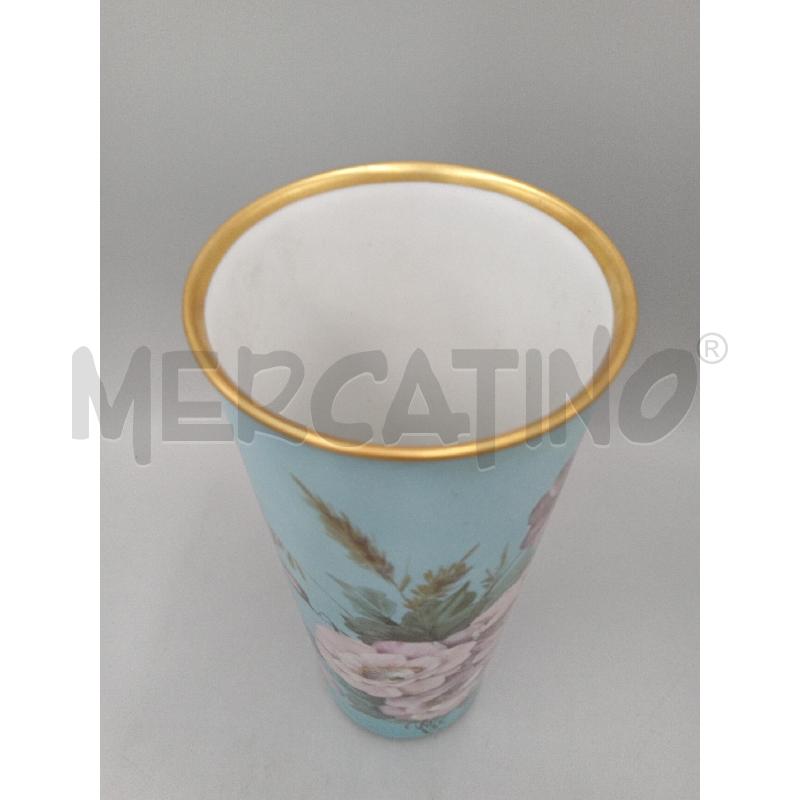 VASO CERAMICA DECORO FIORI BAVARIA | Mercatino dell'Usato Moncalieri bengasi 3
