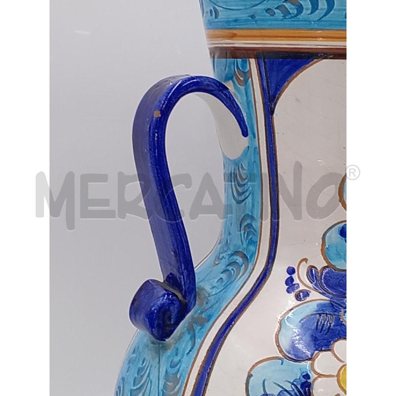 VASO CERAMICA FLOREALE MANICI 30 CM H | Mercatino dell'Usato Moncalieri bengasi 3