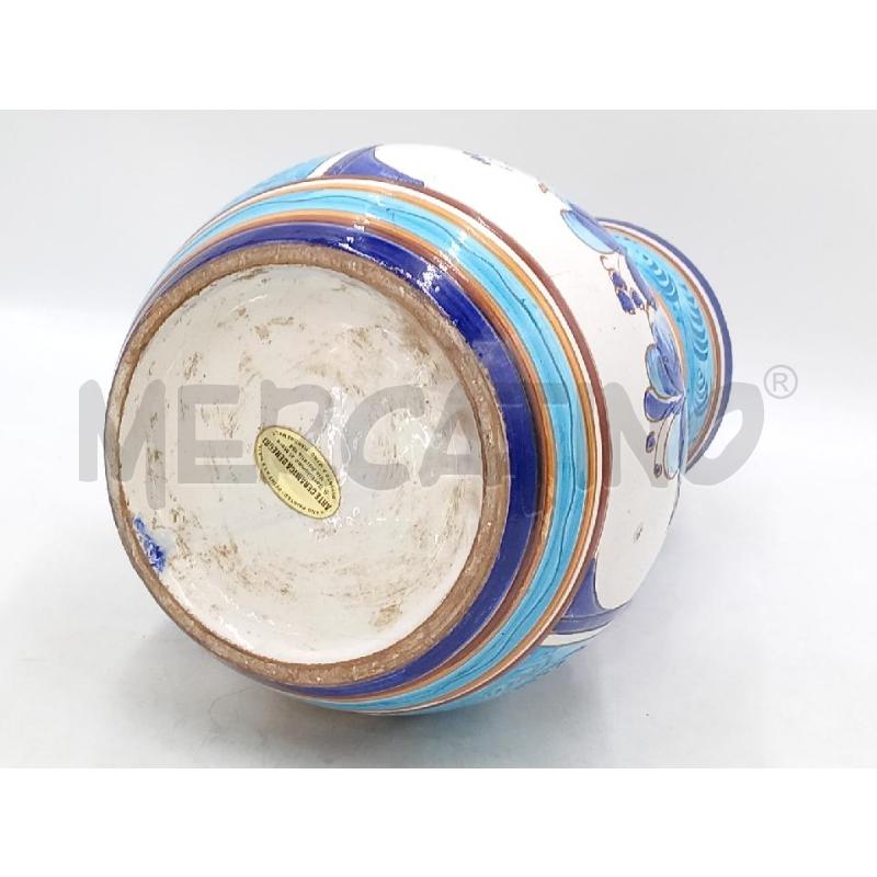 VASO CERAMICA FLOREALE MANICI 30 CM H | Mercatino dell'Usato Moncalieri bengasi 4